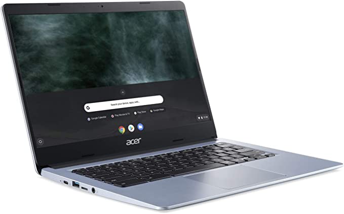 Acer Chromebook 314, Intel Celeron N4000, écran Full HD 14", LPDDR4, 64 Go eMMC, Gigabit WiFi, Google Chrome CB314-1H-C1S4