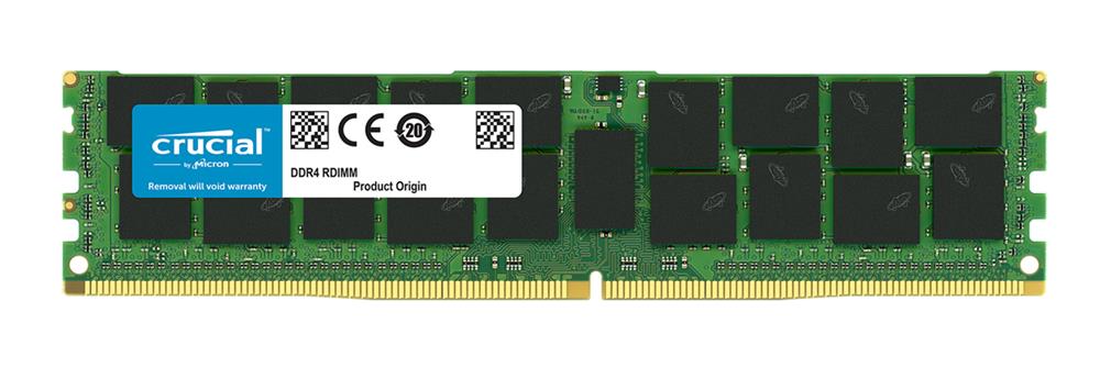 CT32G4RFD424A.36FB1 Crucial 32GB PC4-19200 DDR4-2400MHz enregistré ECC CL17 288 broches DIMM 1.2V Module de mémoire double rang