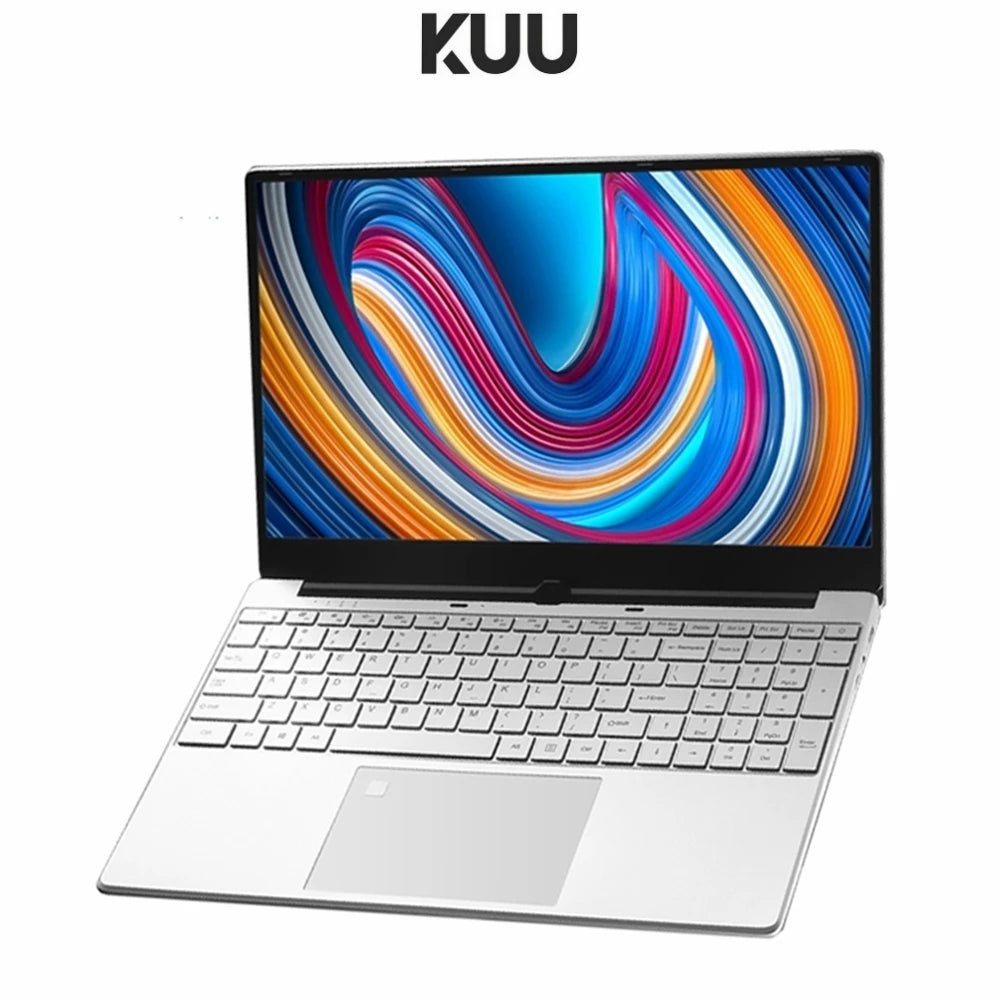 KUU – pc portable de jeux K1, écran IPS de 15.6 pouces, clavier rétroéclairé, déverrouillage par empreinte digitale, processeur Intel i5-5257U, 3.10GHz, SSD de 250 go