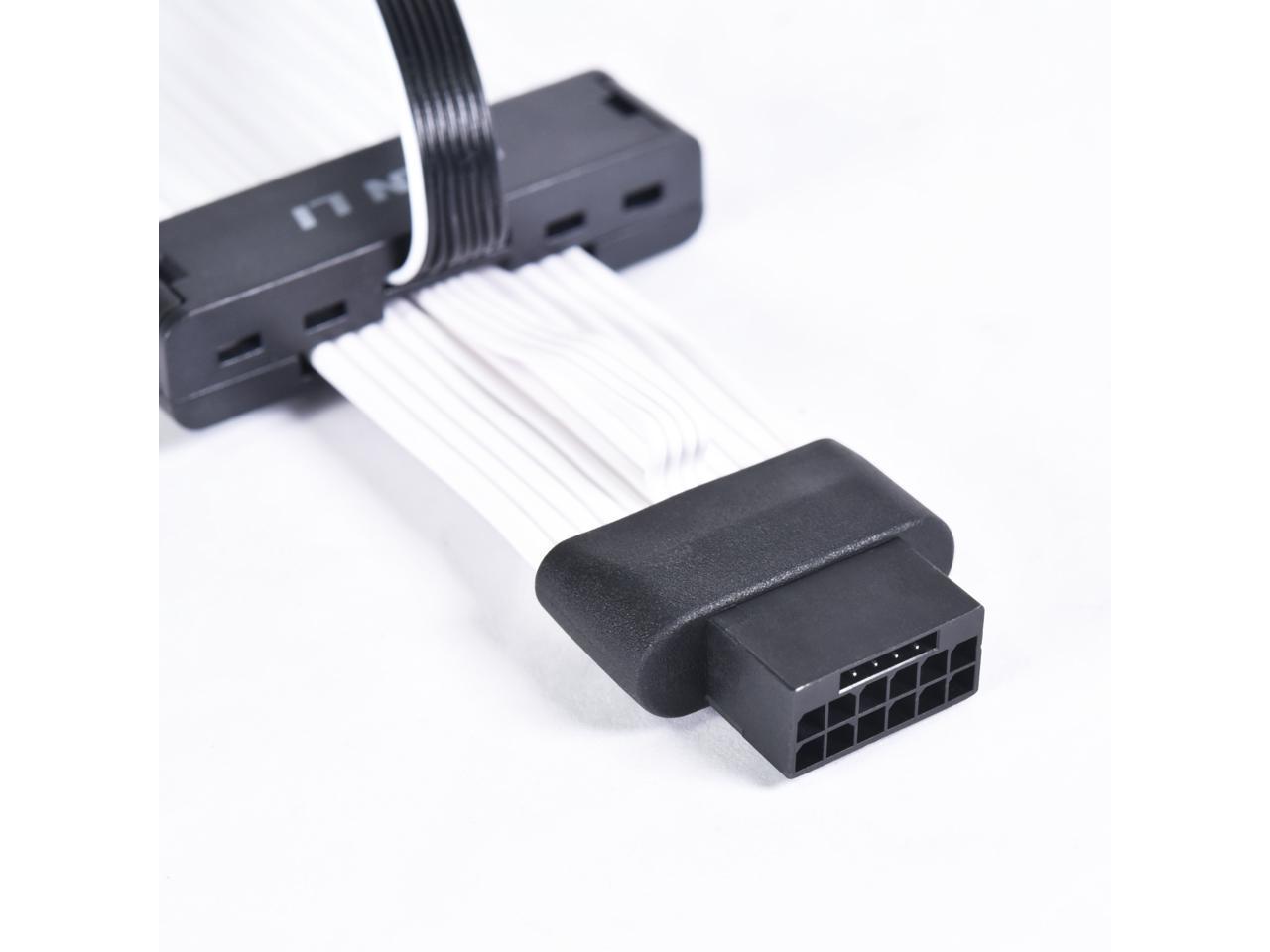 Lian Li PW16-12PV2 Strimer Plus V2 Câble d'extension d'alimentation 4 broches pour alimentation 4 broches 30 cm