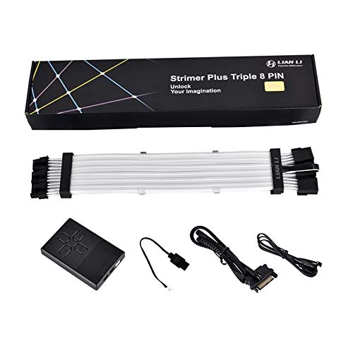 Lian Li STRIMER Plus Triple 8 PIN - Câble d'alimentation VGA RVB adressable