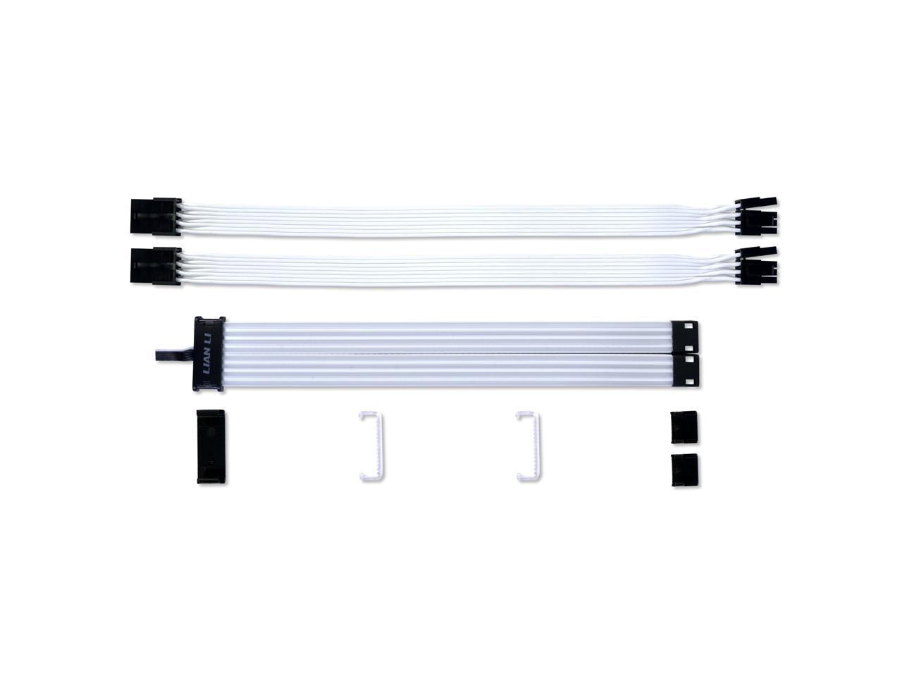 LIAN LI Strimer Plus V2 câble d'alimentation RGB VGA adressable à 8 broches-(aucun contrôleur inclus)-- Strimer Plus V2 8 broches