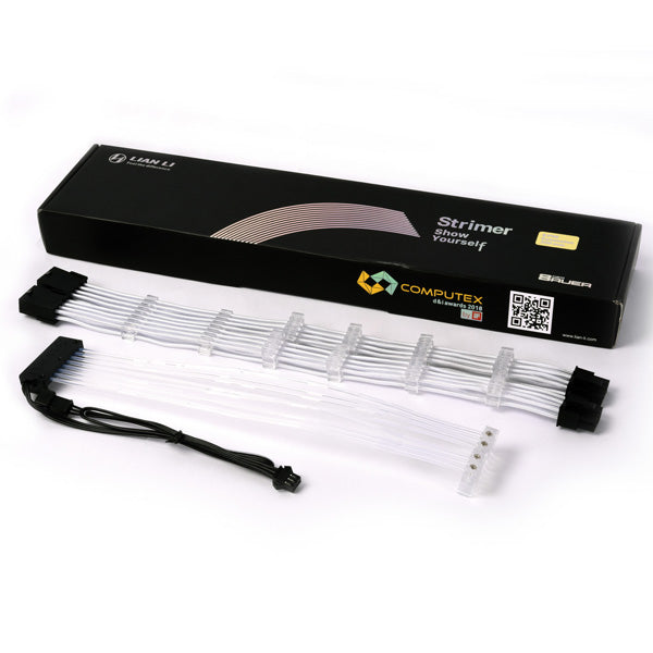 LIAN LI STRIMER RGB ADRESSABLE Plus 8 broches V1 (version originale 1, pas version V2)
