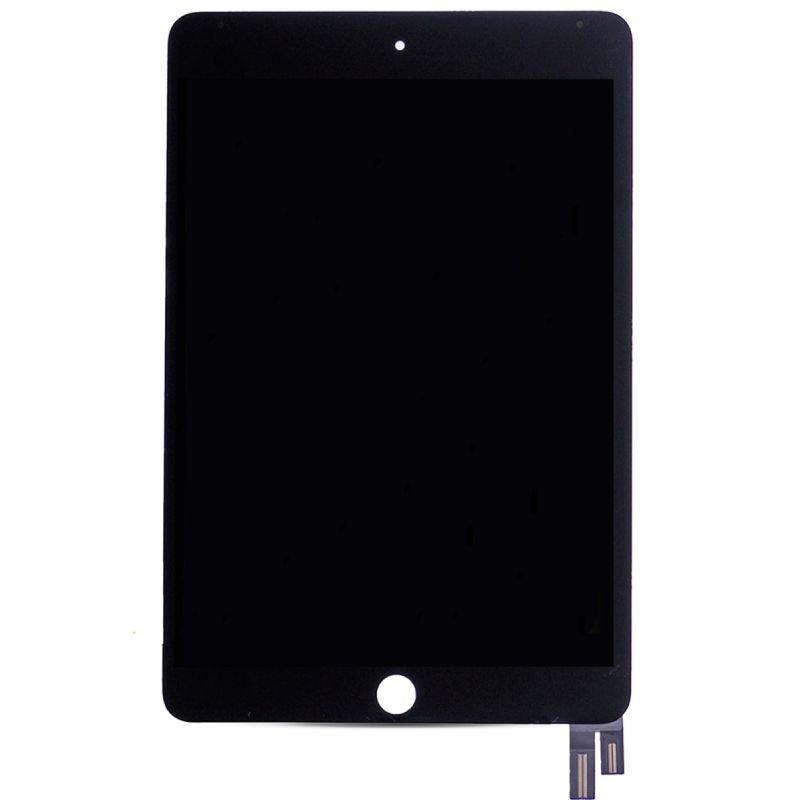 Assemblage LCD de remplacement avec numériseur compatible pour iPad Mini 4 (Sleep/Wake Sensor Flex pré-installé) (Aftermarket Plus) (Noir)