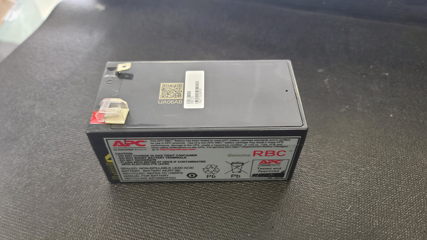 APC RBC35 Batterie de rechange, noire
