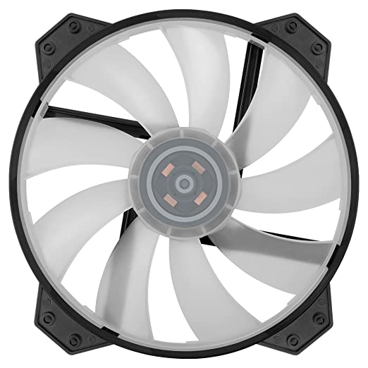 Cooler Master R4-200R-08FC-R1 MF200R RGB Ventilateur hybride silencieux à haut débit d’air, 200 mm