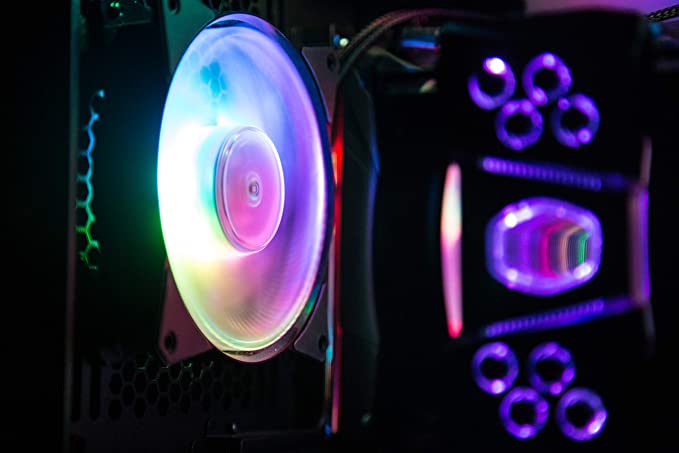 Cooler Master Ventilateur principal R4-120R-20PC-R1 MF120R Air Balance ARGB- 120 mm Adressable Boîtier ARGB Boîtiers d'ordinateur Refroidisseurs CPU et radiateurs
