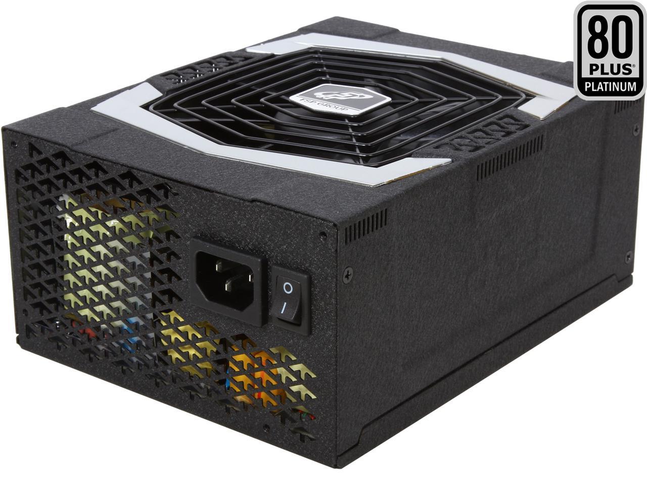 FSP Group AURUM PT Series 1200W (PT1200FM) ATX12V/EPS12V 80 PLUS PLATINUM Alimentation entièrement modulaire certifiée Nouveau processeur de 4e génération certifié Haswell Ready