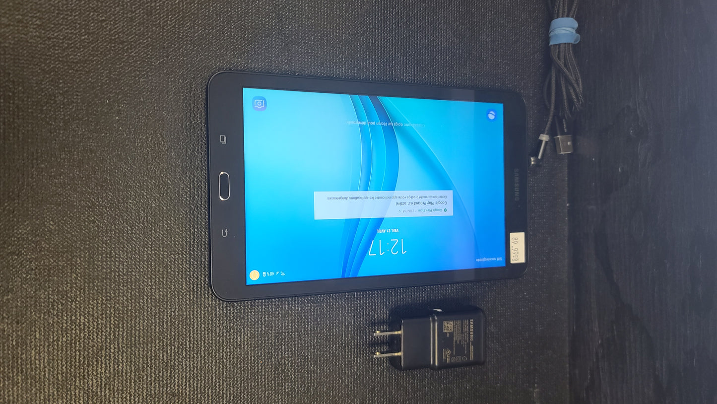 Samsung Galaxy Tab E T377 Tablette Android WiFi & Cellulaire 8" Noir 16 Go