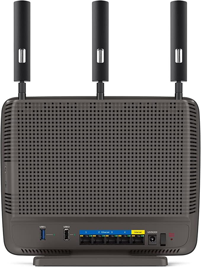 Linksys AC3200 Routeur intelligent sans fil tri-bande avec Gigabit et USB (EA9200-CA)
