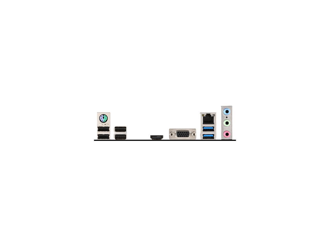 MSI H110M PRO-VH LGA 1151 Intel H110 HDMI SATA 6Gb/s USB 3.1 ATX Intel Motherboard