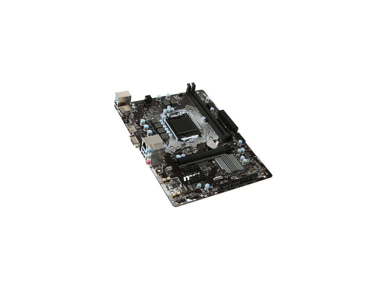 MSI H110M PRO-VH LGA 1151 Intel H110 HDMI SATA 6Gb/s USB 3.1 ATX Intel Motherboard