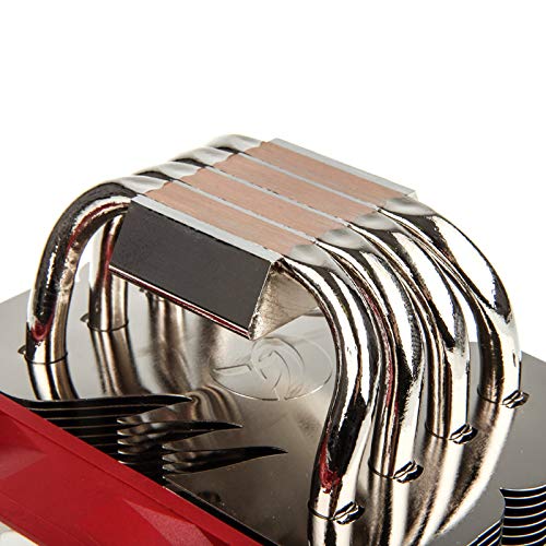 RAIJINTEK Themis Evo Refroidisseur de processeur Rouge/blanc 120 mm