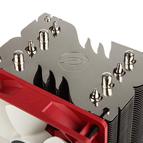RAIJINTEK Themis Evo Refroidisseur de processeur Rouge/blanc 120 mm