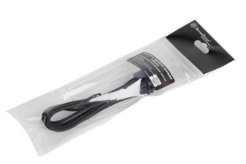 Câble Silverstone 6-Pin-PCIe vers 6-Pin-PCIe 250mm - Noir