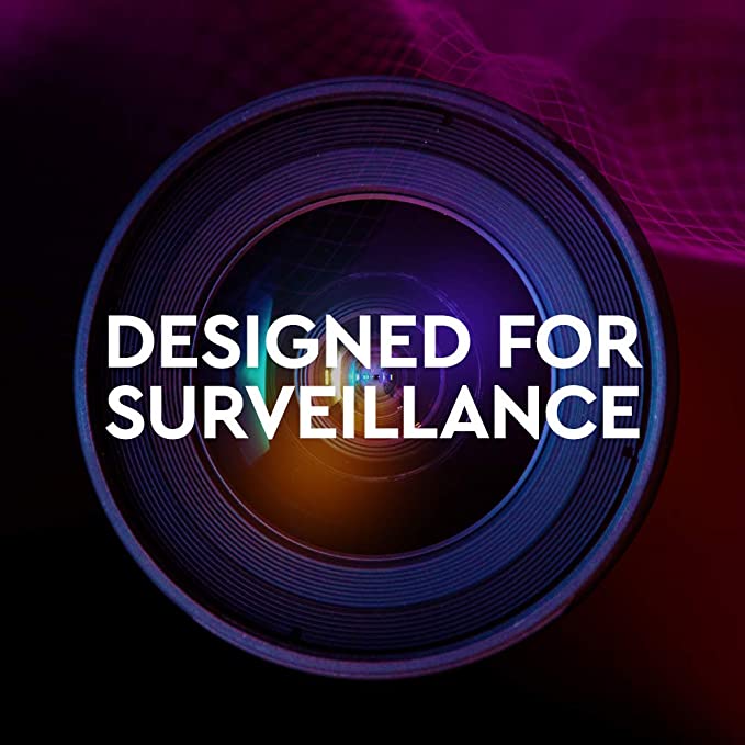 WD WD20PURZ Disque dur de surveillance Violet 2 To Classe 5400 tr/min SATA 6 Go/s 64 Mo de mémoire cache 3,5"