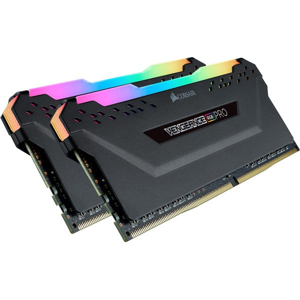 CORSAIR (VENGEANCE RGB PRO) - Barrettes de mémoire DDR4 de 32 Go (2 x 16 Go) à 3 600 MHz - CL18 - DIMM - noir