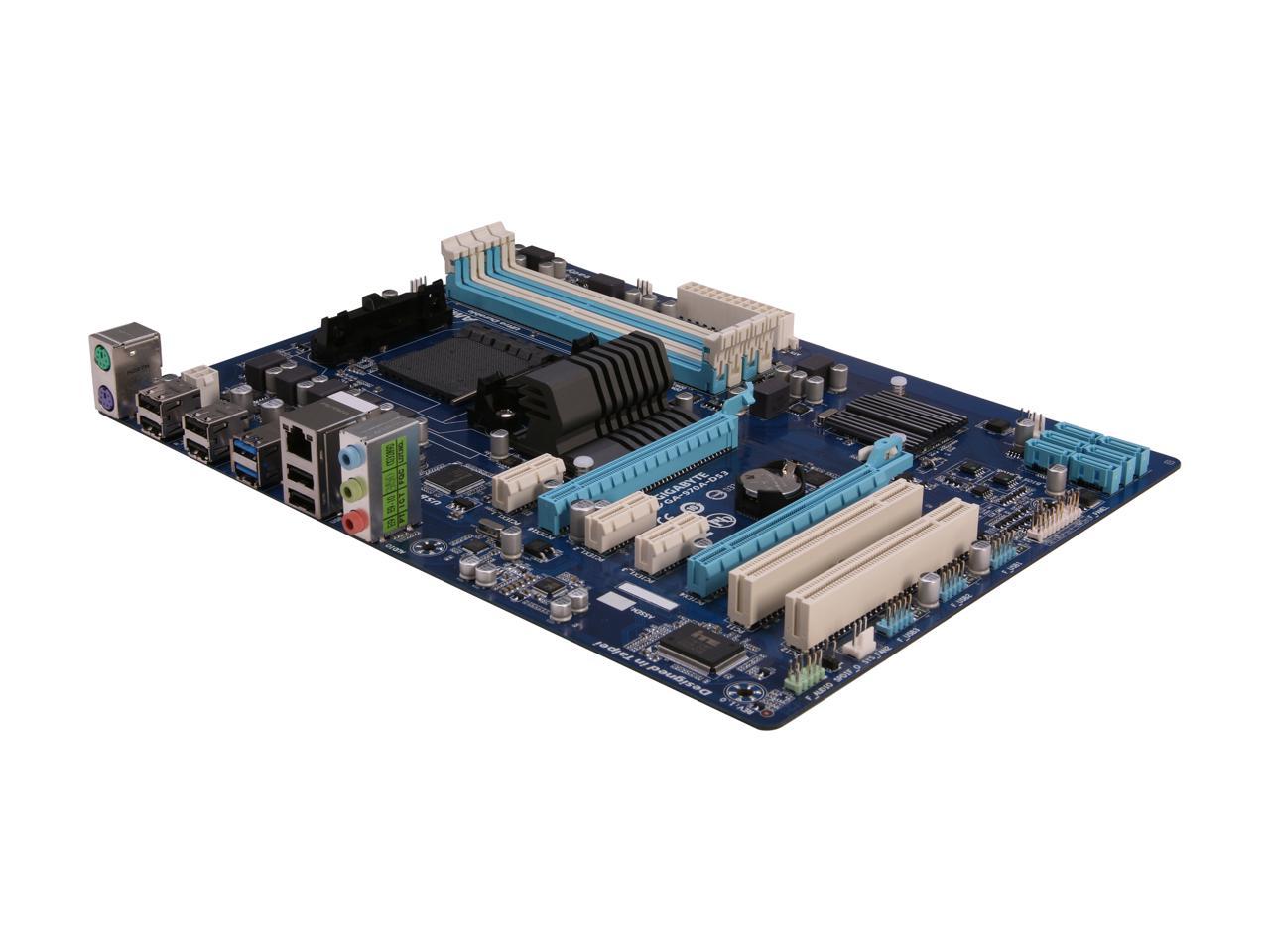 Carte mère GIGABYTE GA-970A-DS3 AM3+ AMD 970 + SB950 SATA 6Gb/s USB 3.0 ATX AMD
