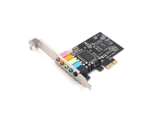 Carte son Weastlinks PCIE pci-express 5.1CH 5.1 canaux CMI8738 Chipset Interface Audio PCI-E 5.1 carte numérique stéréo carte son de bureau