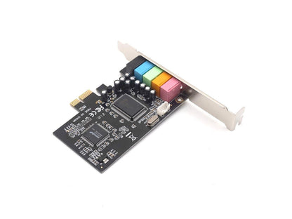 Carte son Weastlinks PCIE pci-express 5.1CH 5.1 canaux CMI8738 Chipset Interface Audio PCI-E 5.1 carte numérique stéréo carte son de bureau
