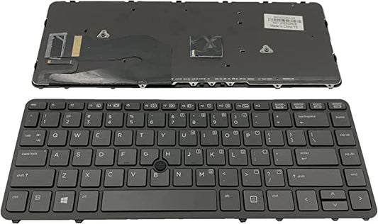 Clavier de rechange pour ordinateur portable HP EliteBook 840 G1 G2,850 G1 G2,740 G1 G2,745 G1 G2,745 G1 G2 Noir