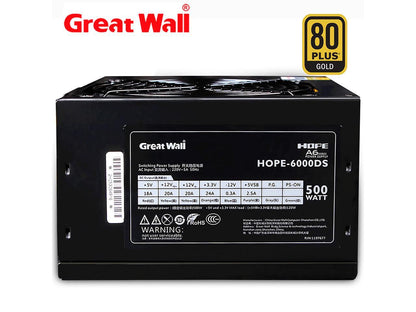 Great Wall – bloc d'alimentation HOPE-7000DS PC, 600w, PSU PFC, ventilateur silencieux, 120mm, ATX, alimentation pour ordinateur de jeu SATA 220v