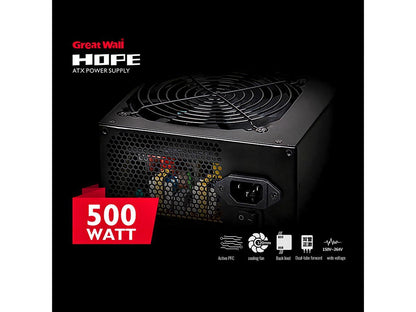 Great Wall – bloc d'alimentation HOPE-7000DS PC, 600w, PSU PFC, ventilateur silencieux, 120mm, ATX, alimentation pour ordinateur de jeu SATA 220v