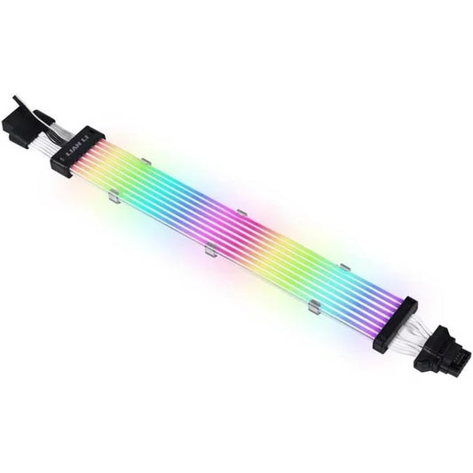 Lian Li Strimer Plus V2 12 + 4 broches (12 VHPWR) Guide de lumière 8 – PW16-8PV2 Noir
