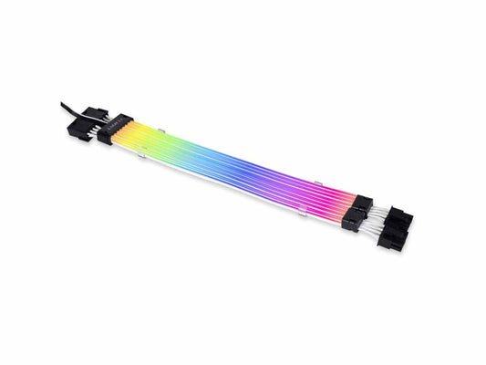 LIAN LI Strimer Plus V2 câble d'alimentation RGB VGA adressable à 8 broches-(aucun contrôleur inclus)-- Strimer Plus V2 8 broches