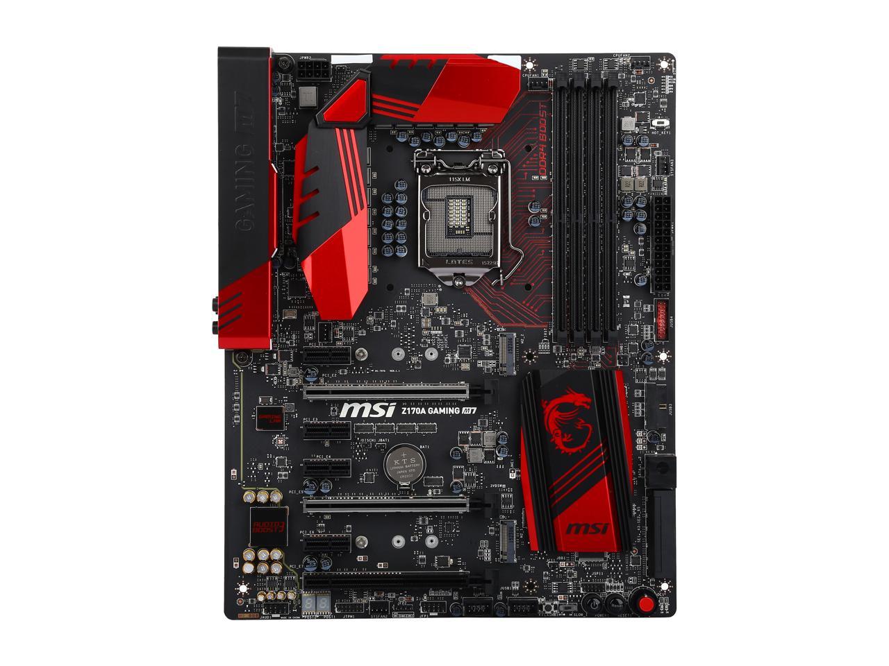 MSI Z170A GAMING M7 LGA 1151 Intel Z170 HDMI SATA 6 Gb/s USB 3.1 ATX Carte mère Intel
