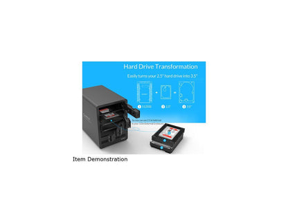 ORICO Plateau SSD 2,5 à 3,5 pouces Disque dur HDD Adaptateur SSD Convertisseur de baie de disque interne Kit de montage portable Plateau Caddy pour disque dur / SSD 7/9,5/12,5 mm 2,5 pouces avec interface SATA III (1125SS)