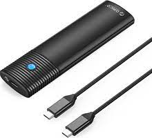 ORICO Boîtier SSD M.2 NVMe en aluminium, adaptateur USB C 10 Gbit/s sans outil, lecteur USB 3.2 M.2 NVMe, boîtier SSD externe compatible Thunderbolt 3, prend en charge 4 To 2230/2242 /2260/2280 PCIe M-Key SSD (pwm2-G2)