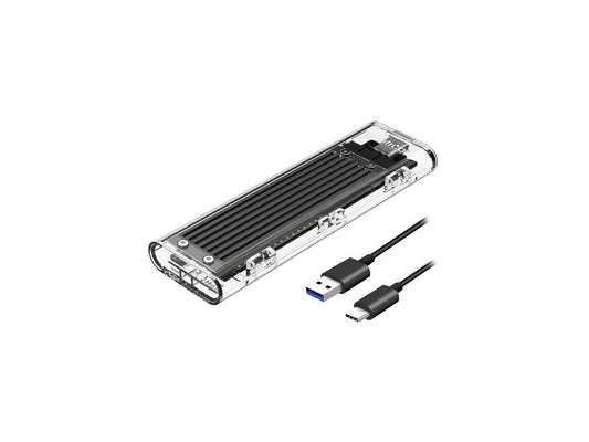 ORICO M.2 SATA SSD boîtier externe adaptateur USB 3.1 Type-C sans outil, prise en charge NGFF (basé sur SATA) M.2 2280 2260 2242 2230 adaptateur de boîtier SSD