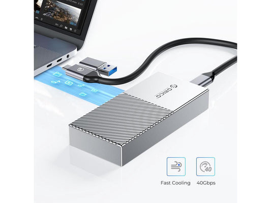 ORICO Boîtier USB 4.0 NVME (ORICO-M208C3-U4-GREY)
