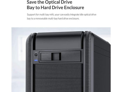 Tiroir disque dur 5.25 à 3.5 pouces (sata hdd hot swap rack)