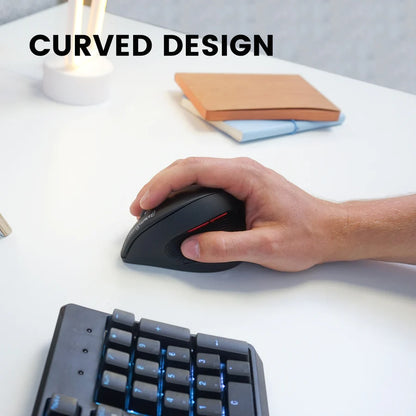 Perixx PERIMICE-718 Souris sans fil pour droitier Design vertical ergonomique 5 boutons programmables
