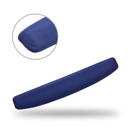 DAC Repose-poignets de clavier profilé Super-Gel MP-124, 18 3/8 x 3 1/8 x 3/4 (po), bleu
