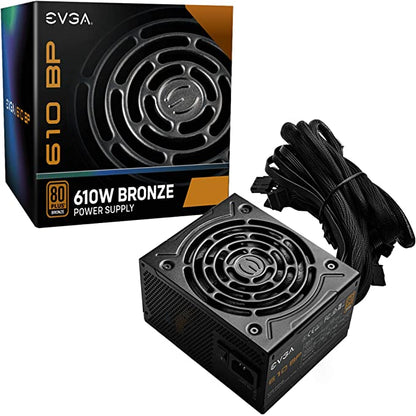 EVGA 610 BP, 80+ bronze 600 W + 10 W, alimentation 100-BP-0610-K1