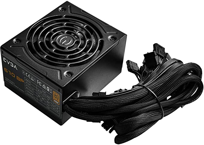 EVGA 610 BP, 80+ bronze 600 W + 10 W, alimentation 100-BP-0610-K1