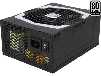 FSP Group AURUM PT Series 1200W (PT1200FM) ATX12V/EPS12V 80 PLUS PLATINUM Alimentation entièrement modulaire certifiée Nouveau processeur de 4e génération certifié Haswell Ready