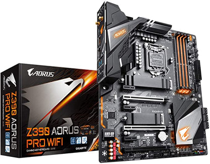 GIGABYTE Z390 AORUS PRO Wi-Fi (Intel LGA1151/Z390/ATX/2xM.2 Thermal Guard/Wi-Fi AC embarqué/Fusion RVB/carte mère de jeux)