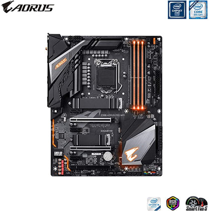 GIGABYTE Z390 AORUS PRO Wi-Fi (Intel LGA1151/Z390/ATX/2xM.2 Thermal Guard/Wi-Fi AC embarqué/Fusion RVB/carte mère de jeux)