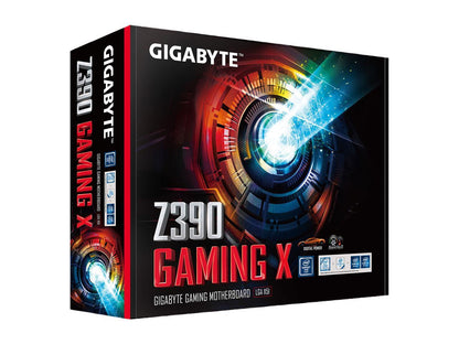 GIGABYTE Z390 GAMING X LGA 1151 (300 Series) Intel Z390 HDMI SATA 6Gb/s USB 3.1 ATX Intel Motherboard