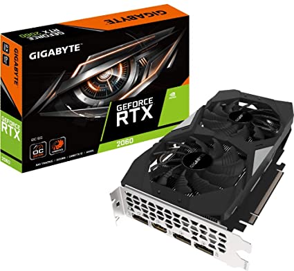 GIGABYTE GeForce GTX 1650 4GB GDDR6 PCI Express 3.0 x16 ATX Video Card GV-N1656WF2OC-4GD