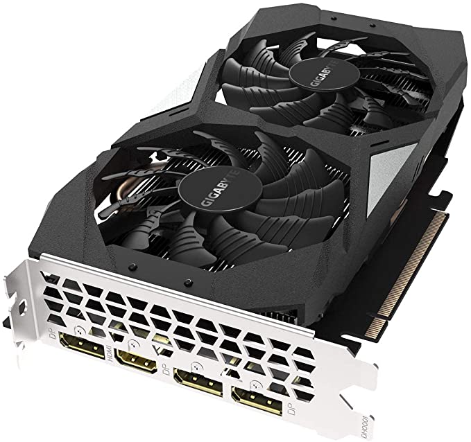 Gigabyte Gv-N1660OC-6GD GeForce GTX 1660 OC 6G, 2 ventilateurs Windforce, GDDR5 6 Go 192 bits, carte vidéo