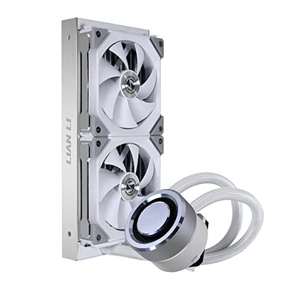 Lian Li GA-240SLA Galahad AIO UNI Fan SL Edition 240 Blanc – Ventilateur UNI SL120 Edition – GA240SLA.01 (avec support LGA 1700)