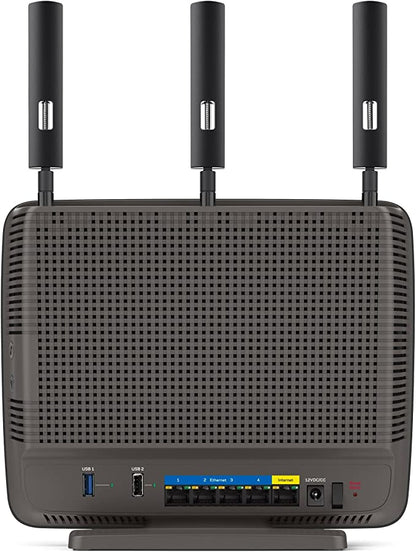 Linksys AC3200 Routeur intelligent sans fil tri-bande avec Gigabit et USB (EA9200-CA)