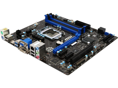 Carte mère originale pour ordinateur de bureau MSI B85M-E45 LGA 1150, composant pc, compatible avec processeurs I3, I5, I7, mémoire DDR3 32 go, B85