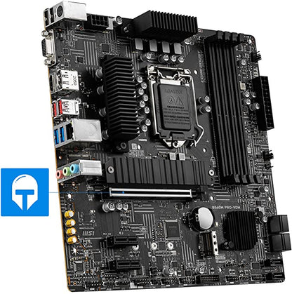 MSI Carte mère Intel B560M PRO-VDH WiFi LGA 1200 Intel B560 SATA 6 Go/s Micro ATX