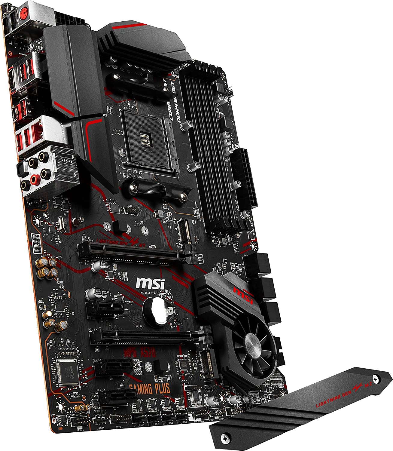 MSI Performance Gaming Carte mère ATX AMD Ryzen 2ND & 3e génération X570 AM4 DDR4 HDMI PCIe 4 M.2 USB 3.1 CFX